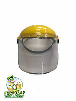 Щиток захисний лицьовий для мотокоси, бензинового тримера. Щиток для захисту обличчя з сіткою