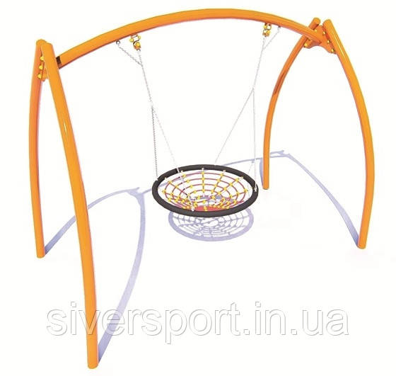 Гойдалка на металевих стійках "Гніздо Лелеки" SiverSport KID3005, фото 1