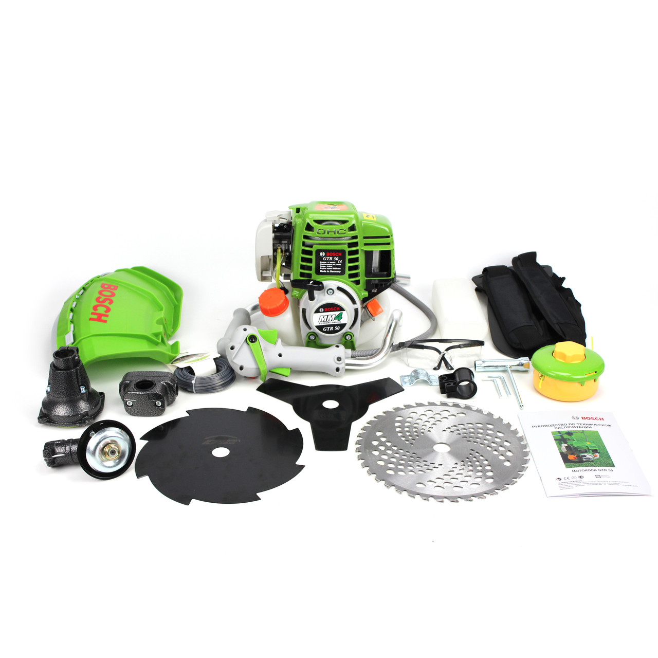 Мотокоса Bosch GTR 50 (4.6 кВт, 4х тактный). Бензокоса Бош ...
