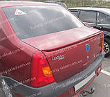 Лип спойлер на Рено Логан 1 (спойлер на кришку багажника Renault Logan 1), фото 2