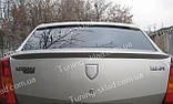 Лип спойлер на Рено Логан 1 (спойлер на кришку багажника Renault Logan 1), фото 7