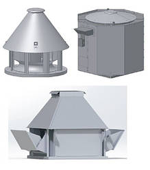 Вентилятори дахові радіальні димовитягування ВДРДВ.2-01 (-06); ВДРДВ.5-01 (-06); ВДРДВ.3-01 (-06)