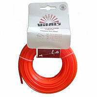 Жилка для тримера зірка 3.0 мм 15м. Віталс