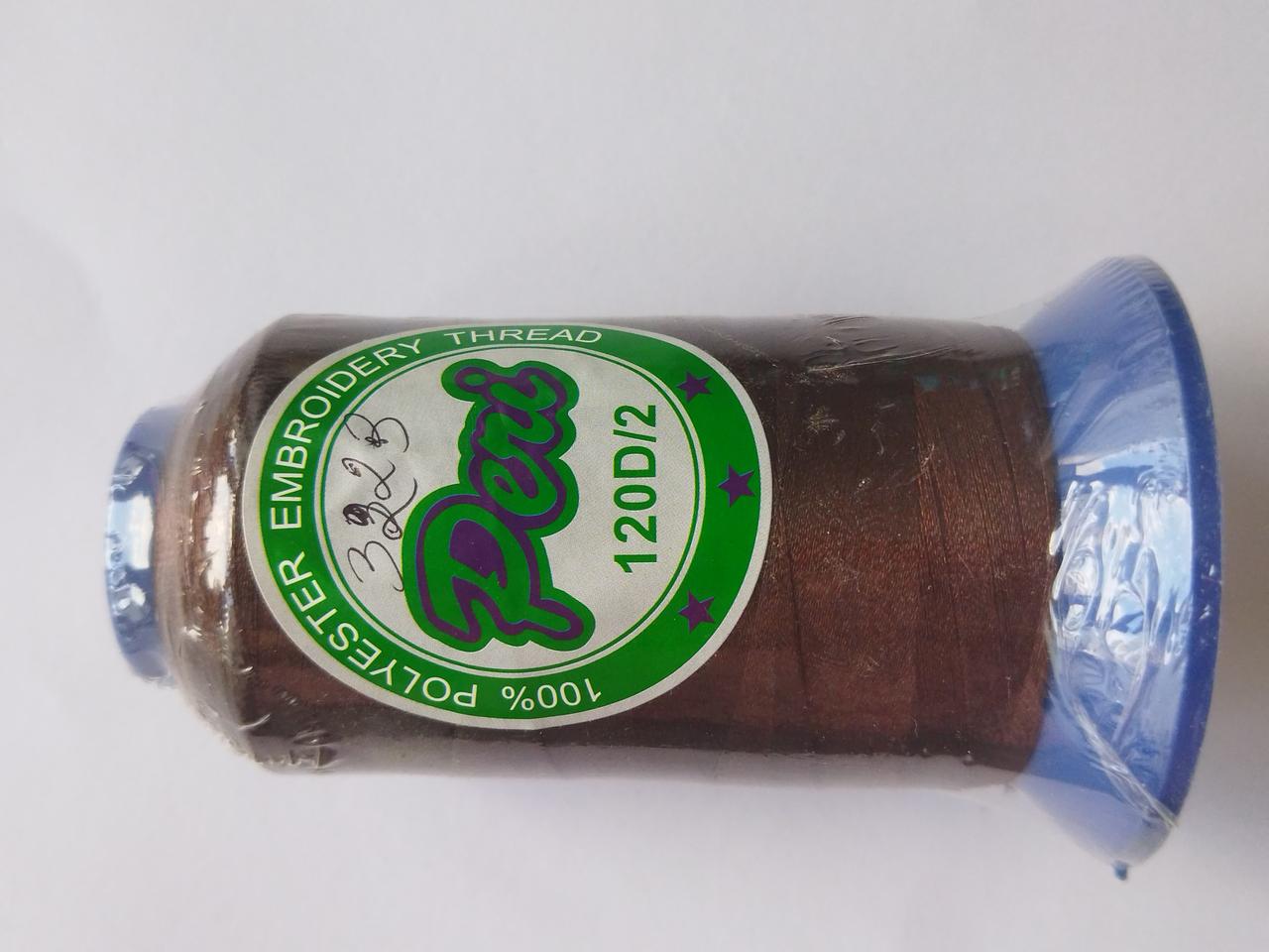 Нитки для машинної вишивки 120D/2, 3000 ярдів № 3306 поліестер, фото 1