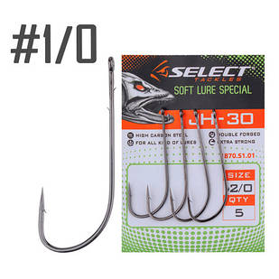 Крючок Select JH-30 #1/0 (4 шт/уп)