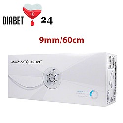 Катетери для інсулінової помпи Quick-Set Medtronic ММТ-397 9/60 1 штука