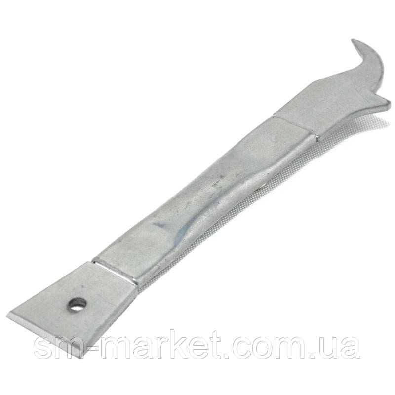 Стамеска для підйому рамок з полімерним покриттям, металева ручка 200 мм m93