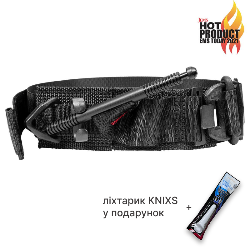 Кровоспинний турнікет - SOF® Tourniquet + ліхтарик KNIXS у подарунок