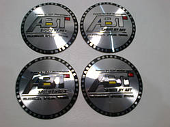 Наклейка опукла на ковпачок диска ABT 56 мм