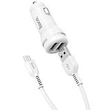 Зарядка hoco 2 usb 2.4a + usb type-c, фото 2