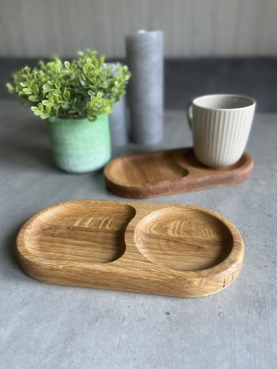 Менажниця дерев'яна Дуб,ясен D-30, фото 1