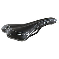 Сідло велосипедне Selle Monte Grappa All Road, чорно-сіре