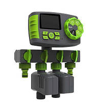 Таймер поливу, подачі води на 4 лінії з цифровим управлінням, Y10204, для систем поливу та автоматизації