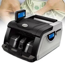 Грошово-рахункова машинка Bill Counter GR-6200 з автоматичним ультрафіолетовим детектором валют, 4 швидкості