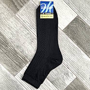 Шкарпетки чоловічі бавовна із сіткою ялинка Житомир Україна Premium, розмір 31, чорні, 08656, фото 2
