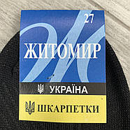 Шкарпетки чоловічі бавовна із сіткою ялинка Житомир Україна Premium, розмір 31, асорті, 08660, фото 4