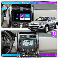 Штатна магнітола Lesko для Mazda CX-9 I Рестайлінг 2012-2016 екран 10" 1/16Gb Wi-Fi GPS Base 1 шт., фото 4