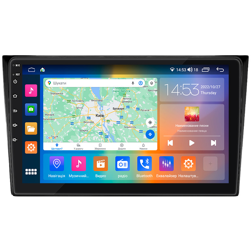 Штатна магнітола Lesko для Mazda CX-9 I 2006-2012 екран 10" 2/32 Gb CarPlay 4G Wi-Fi GPS Prime 1 шт.