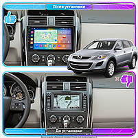 Штатна магнітола Lesko для Mazda CX-9 I 2006-2012 екран 10" 2/32 Gb CarPlay 4G Wi-Fi GPS Prime 1 шт., фото 4