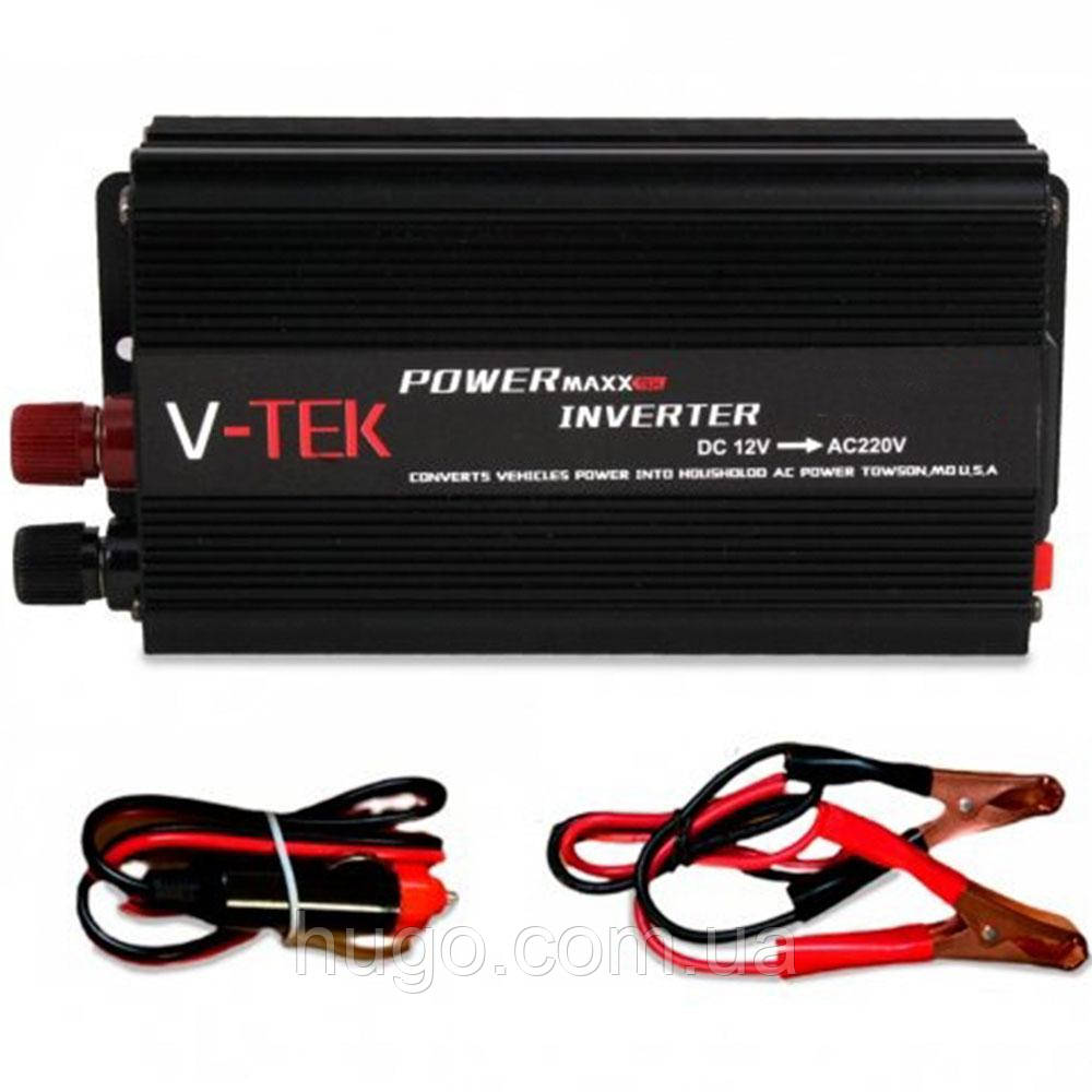 Перетворювач напруги в машину з USB, 12В-220В, SSK-2000W, DC/AC / Автоінвертор / Перетворювач струму