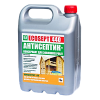 Антисептик тяжело смываемый консервант ECOSEPT 440 (5 л)