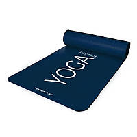 Коврик для йоги и фитнеса PowerPlay 4151 NBR PERFORMANCE MAT (183*61*1.2 см) синий GoodPlace