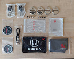 Подарунковий набір аксесуарів для автомобіля №2 з логотипом Honda