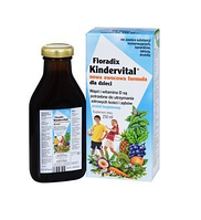 Floradix (Германия) Kindervital кальций, витамины для детей , 250 мл