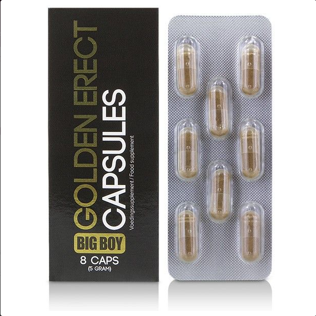 Препарат для ерекції Big Boy Golden Erect 8 шт.
