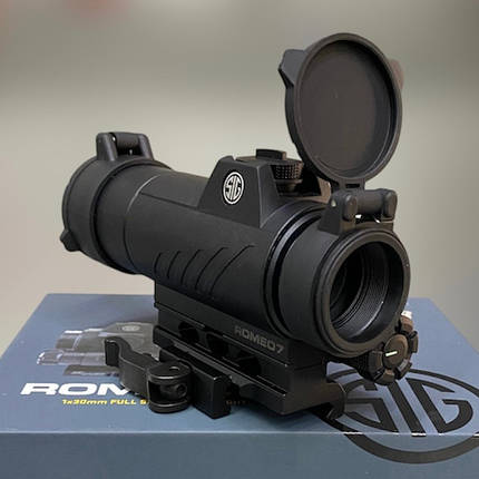 Коліматорний приціл Sig Sauer ROMEO7, 1x30, 2 МОА червона крапка, з QD кріпленням на Пікатінні, SOR71001, фото 1