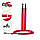 Скакалка швидкісна 4yourhealth Jump Rope Premium 3м металева на підшипниках 0194 Червона, фото 2
