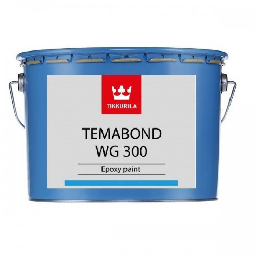 Tikkurila Temabond WG 300 - двокомпонентна епоксидна фарба для металу (База TVH), 9 л, фото 1