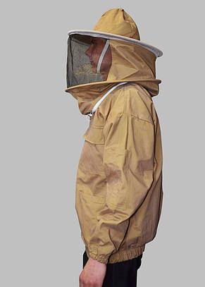 Куртка пасічника Bee Jacket 100% котон, маска класична. Пакистан, фото 2