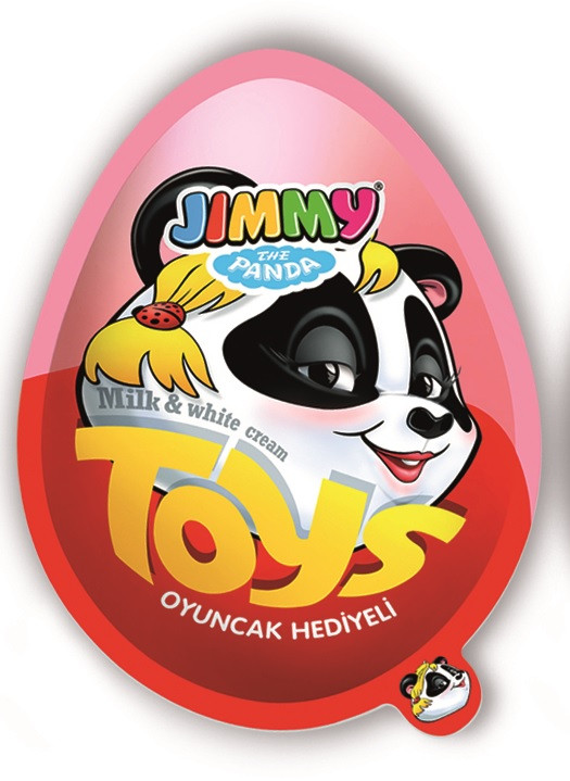Tayas Jimmy яйце з сюрпризом 25гр. рожеве, фото 1
