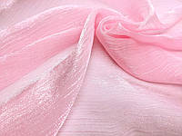 Ткань Органза крэш, розовый