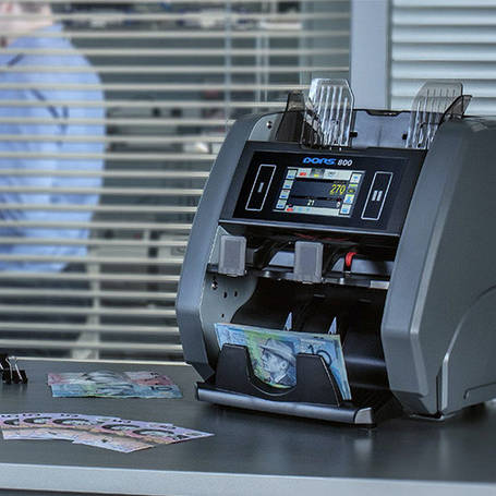 Машинки для підрахунку та перевірки грошей