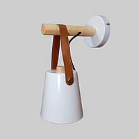 Настенный белый светильник модерн (909-8072-1 WH)