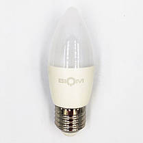 Світлодіодна лампа Biom свічка 9W E27 4500K BT-588 12230, фото 3