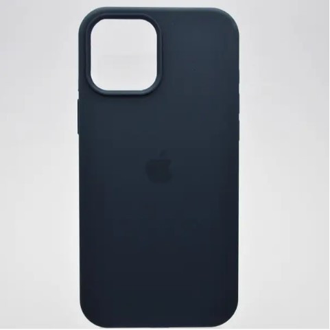 Чохол накладка Silicon Case для iPhone 12 Pro Max Deep navy (тех.пакет), фото 1