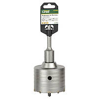 SIGMA Коронка для бетону 80 мм 10 зубців + хвостовик 110 мм SDS-plus Grad, фото 3