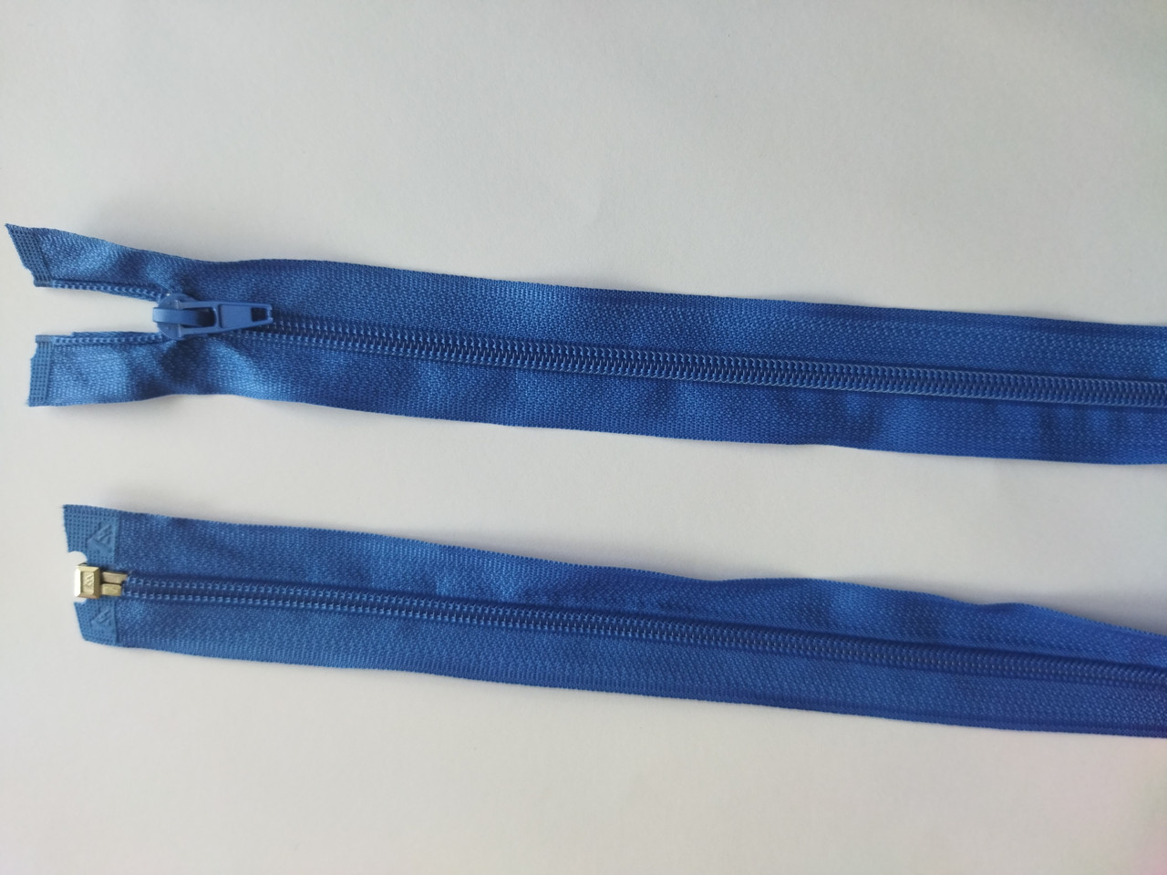 Роз'ємна блискавка права вита, Т5, 65 см, нейлон, №058 небесно-синій, фото 1