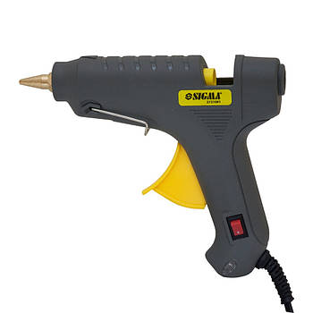 SIGMA Пістолет клейовий з вимикачем Ø 11.2 мм 60 Вт