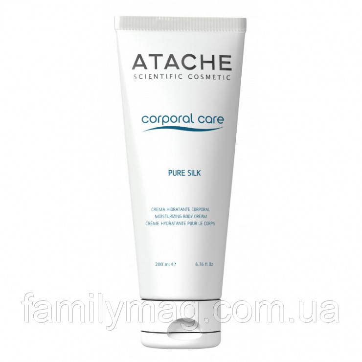 Зволожуючий крем для тіла Pure Silk Corporal Care Atache 200 мл