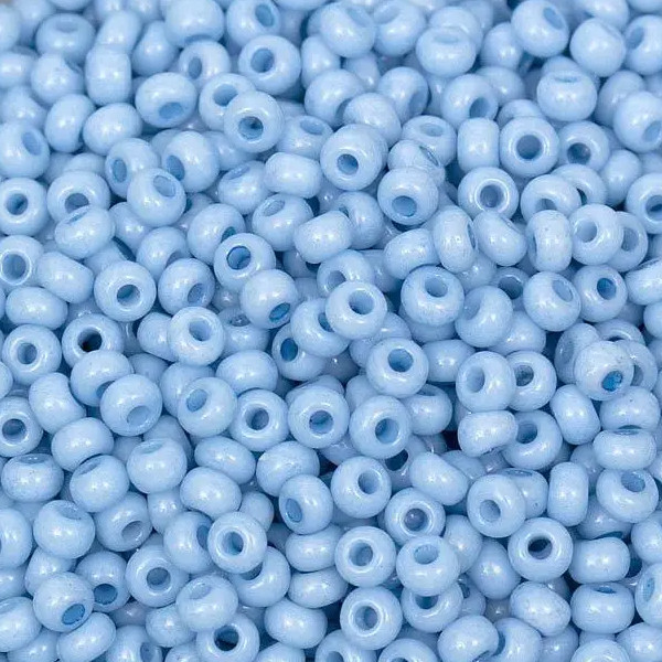 Бісер Preciosa10, 5 г, 03132, крейда кольорова, синій, фото 1