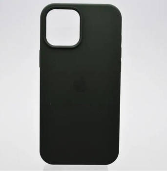 Чохол накладка Silicon Case для iPhone 12 Pro Max Cyprus green (тех.пакет)