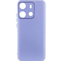 Чохол Silicone Cover Lakshmi Full Camera (A) для Tecno Spark Go 2023 Бузковий / Dasheen