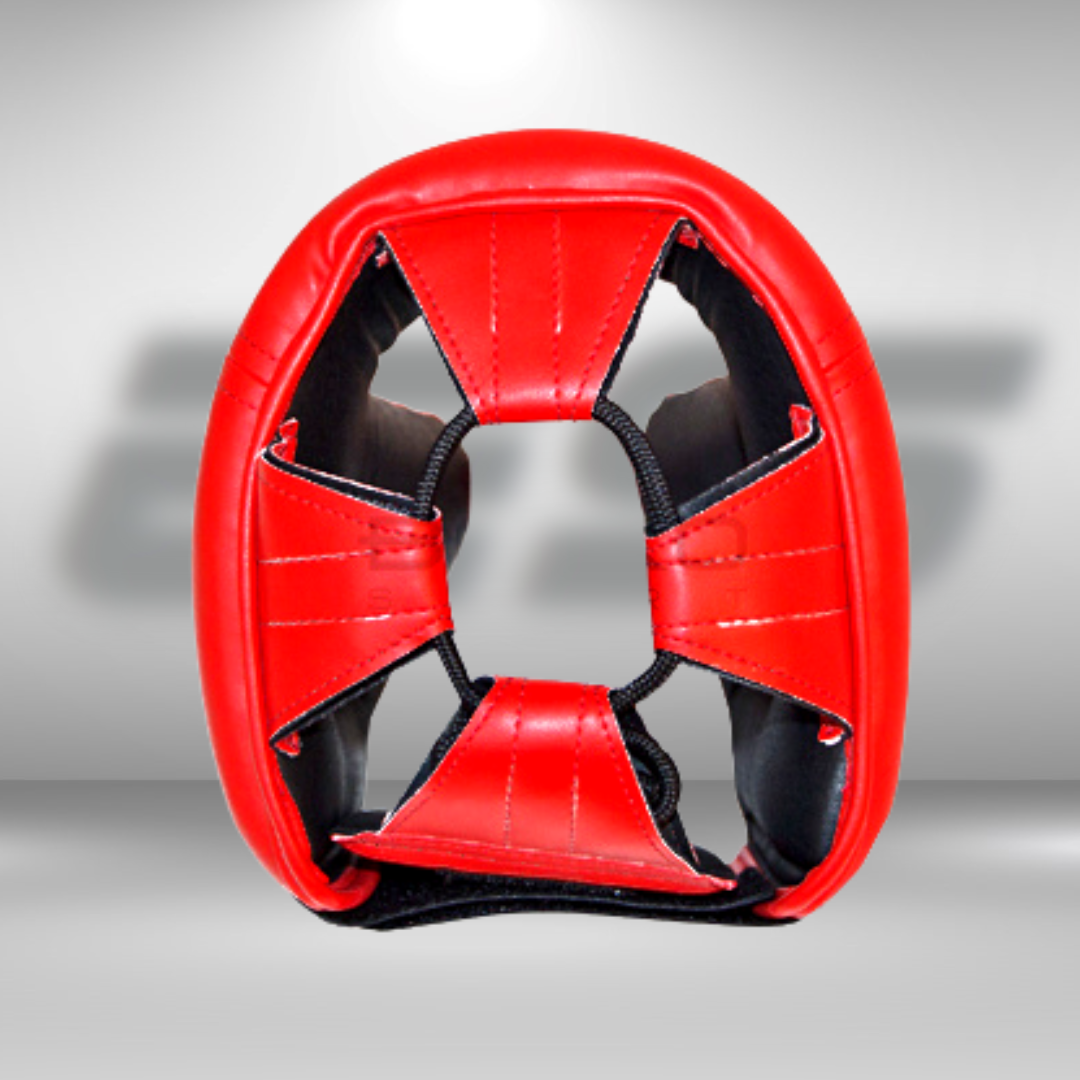 Шлем боксерский SML XL XXL | Шлем для бокса Боксерский шлем красный - фото 4 - id-p1848561137