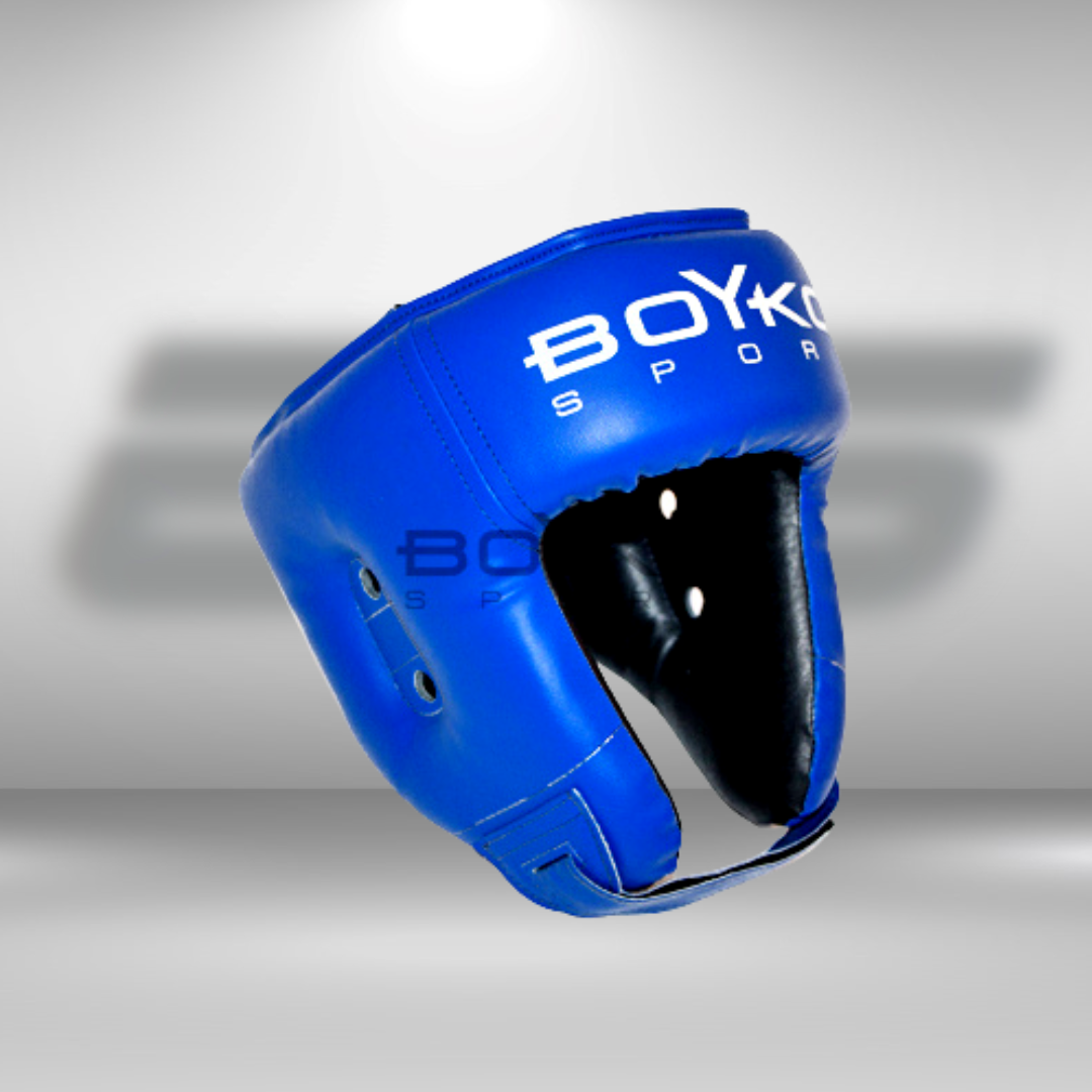 Шлем боксерский SML XL XXL | Шлем для бокса Боксерский шлем красный - фото 7 - id-p1848561137