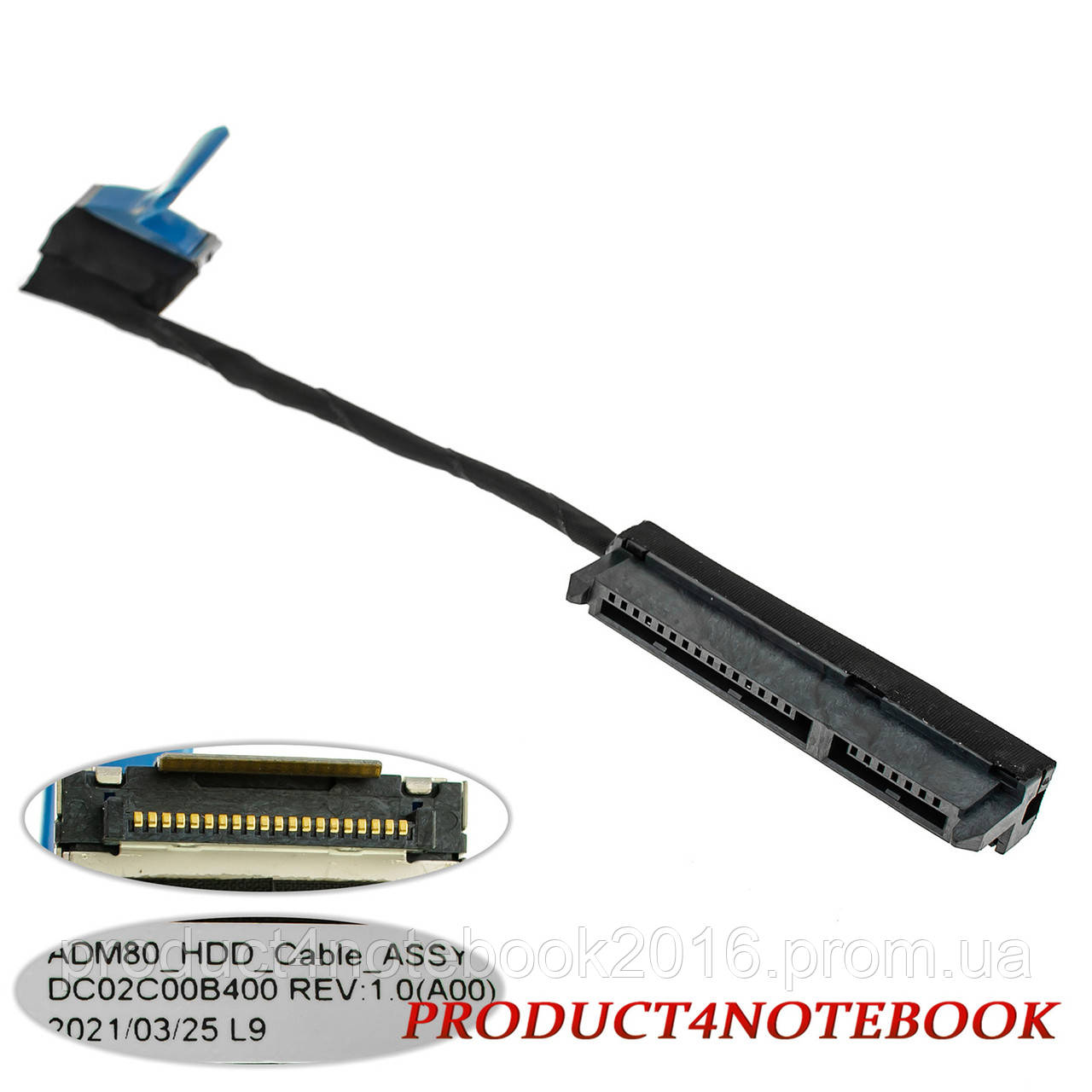 Шлейф Жесткого Диска HDD/SSD для Ноутбука DELL (Latitude: E5570 M3510 ...