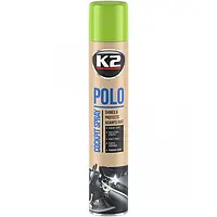 Полироль пластика "K2" Polo Cockpit 750ml - Green Apple (Зеленое яблоко)